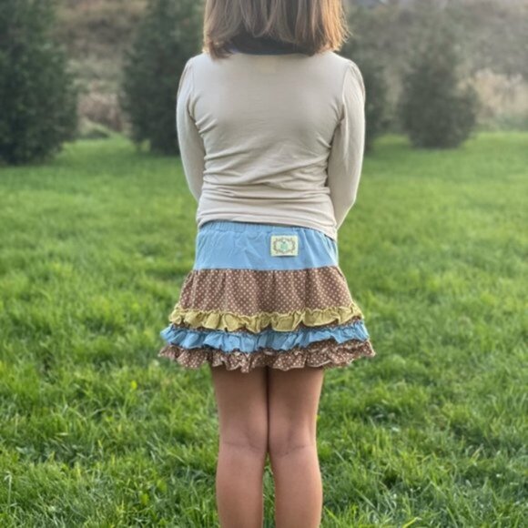 Swanky Baby Vintage | Long Sleeve with Skirt Two Piece Set | Size 8 - Picture 5 of 16